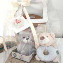 Bolsa regalo bebé "Oso" Unisex PERSONALIZADA