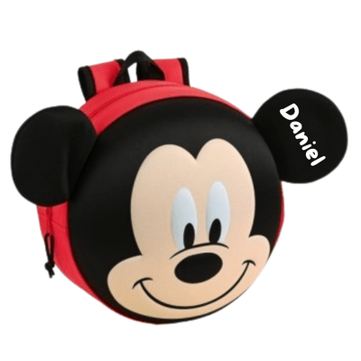 Mochila 3D Mickey Mouse PERSONALIZADA 31cm