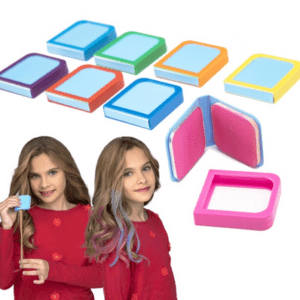 Tiza para pelo color ROJO (1 unidad)