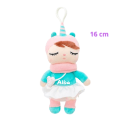 Muñeca Ángela Mini UNICORNIO Personalizada 16cm