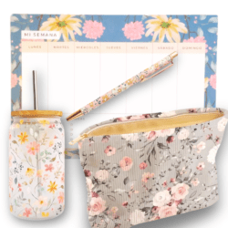 Pack jardín "vaso de cristal"
