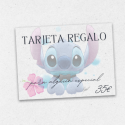 Tarjeta regalo con mensaje 35€ STITCH