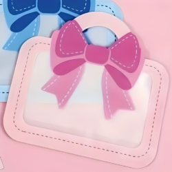 Bolsa regalo PVC lazo pequeña