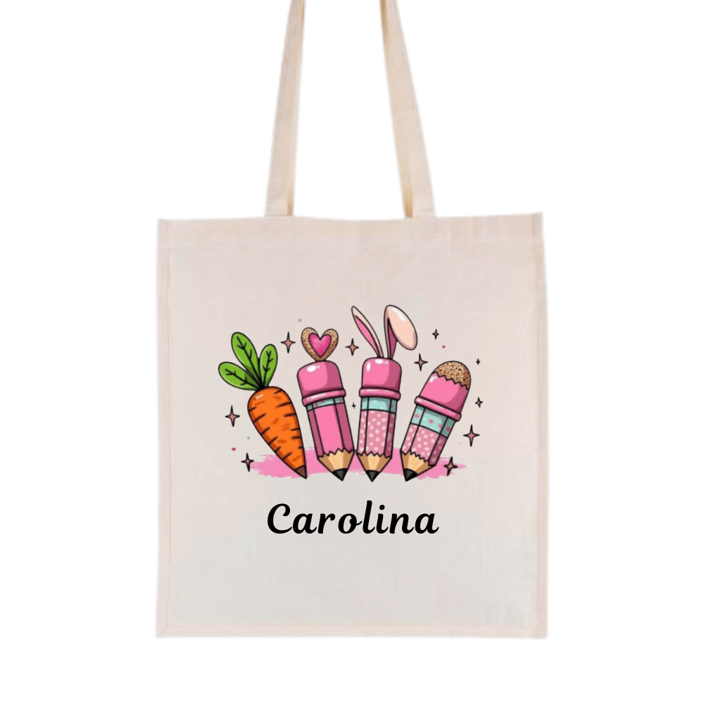 Bolsa PROFE con nombre – Lápices