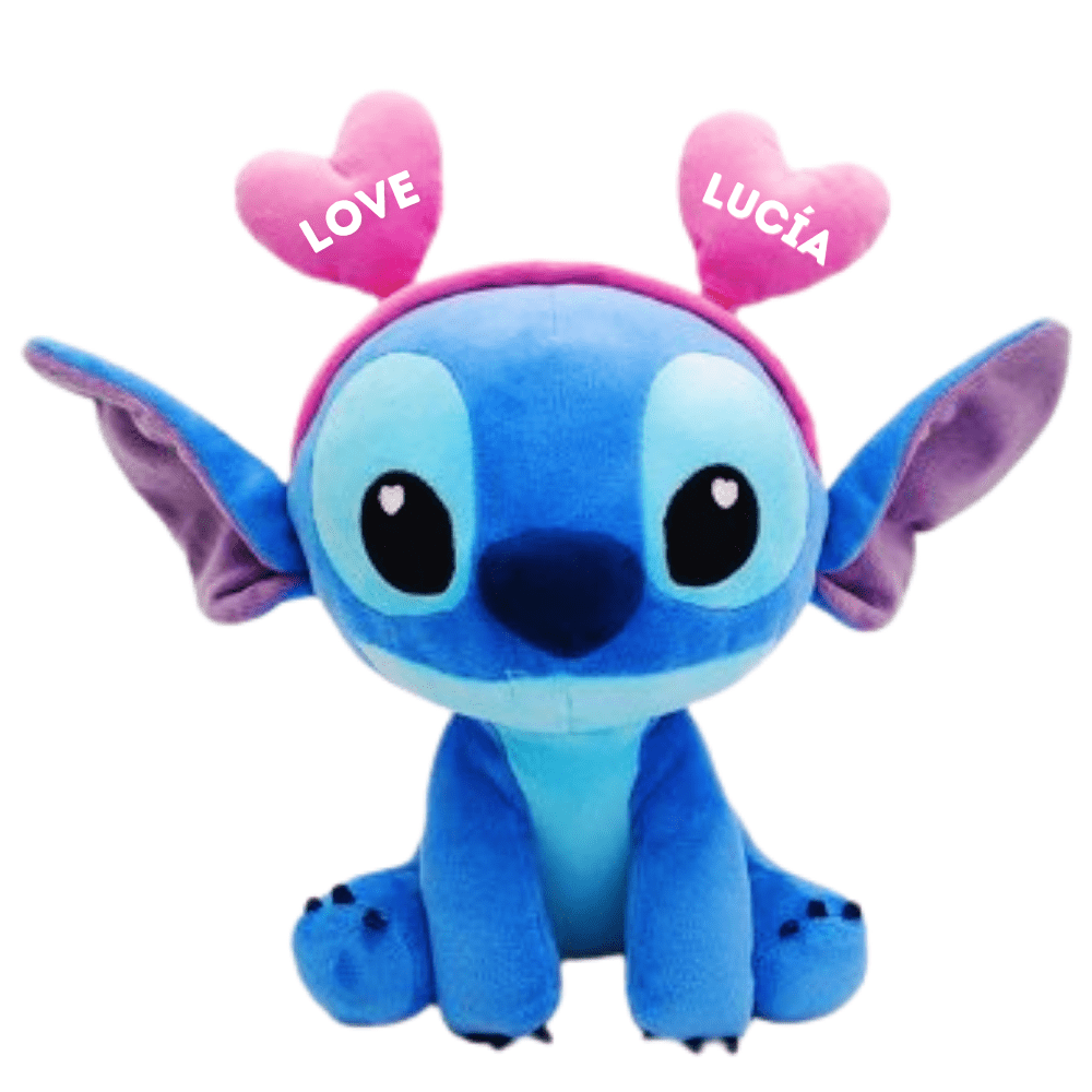 Peluche STITCH personalizado “Love” 25cm
