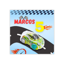 Mini coche rápido personalizado (1 und)