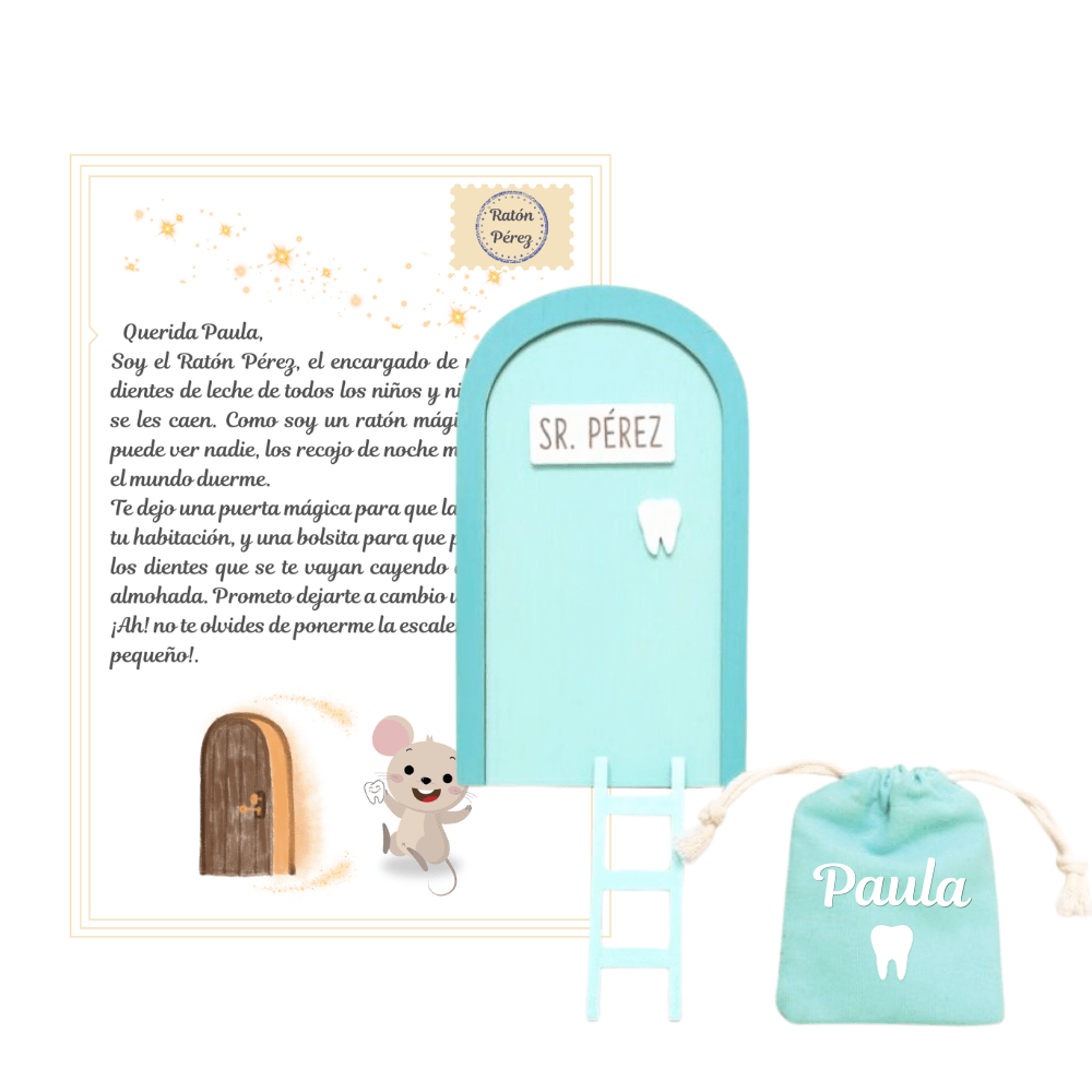 Puerta Ratoncito Pérez personalizada