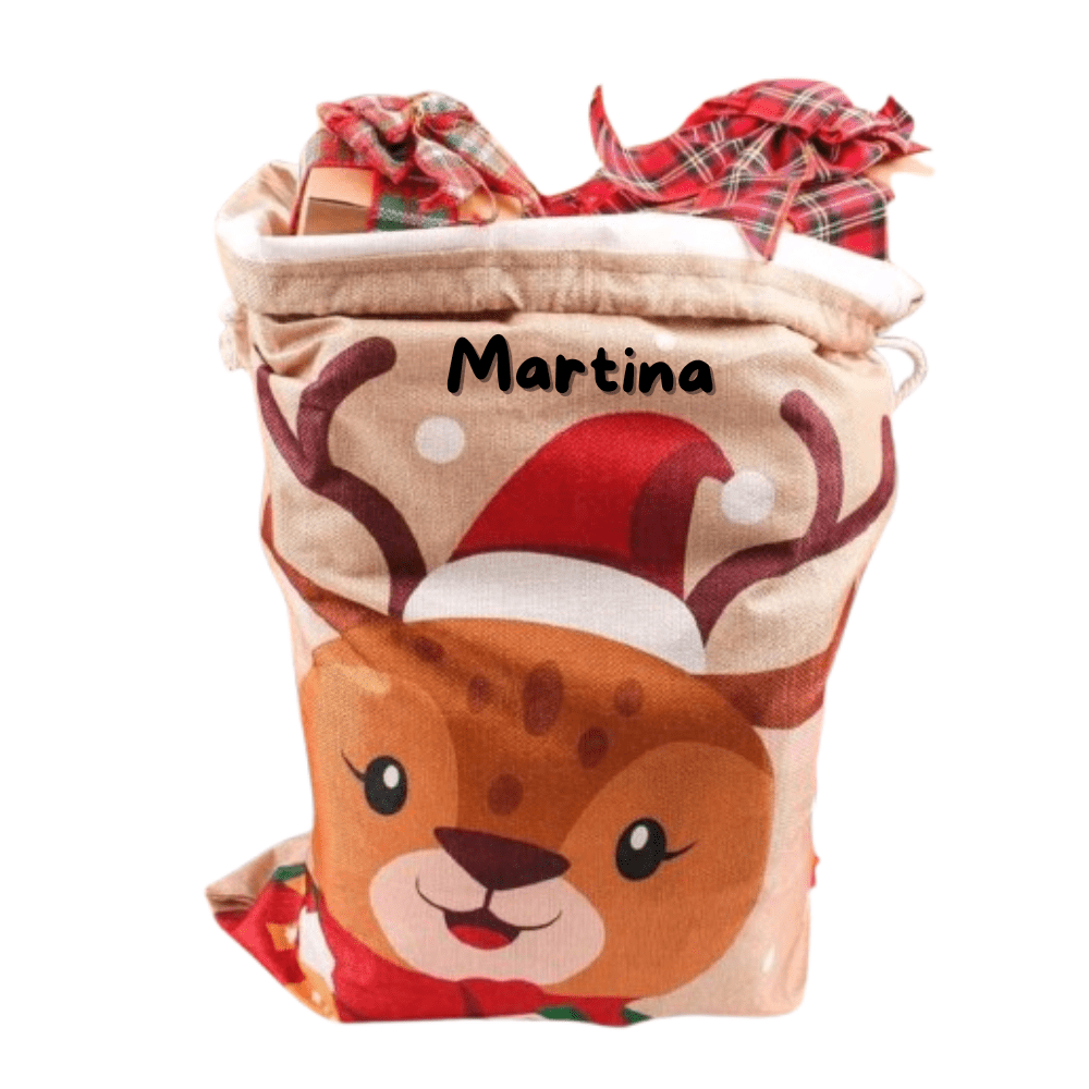 Saco grande de regalos PERSONALIZADO