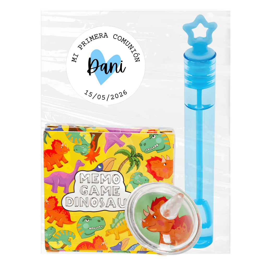 Pack juego de memoria Dinos – Eventos