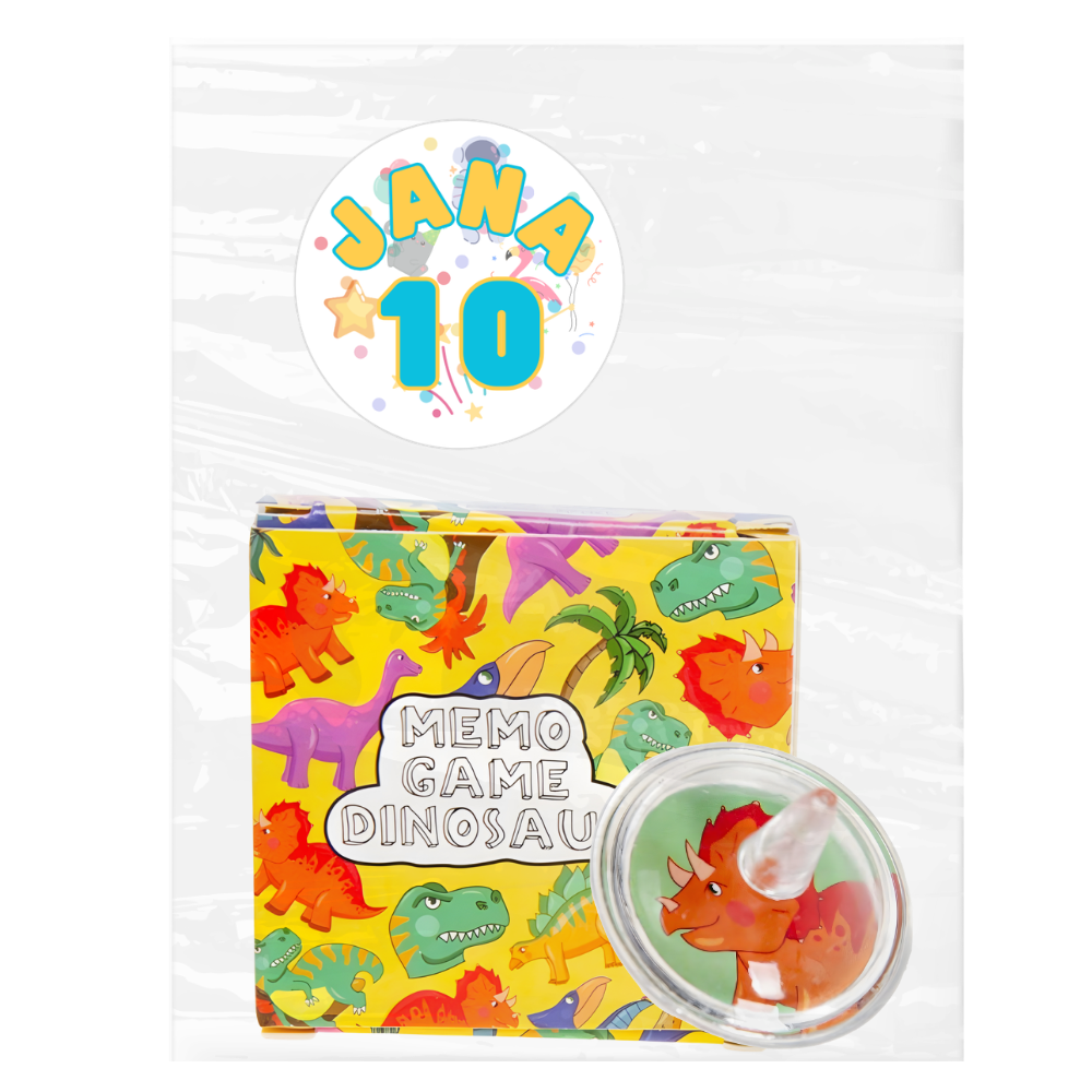 Pack juego de memoria Dinos
