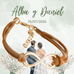 Pulsera Infinito regalo Boda