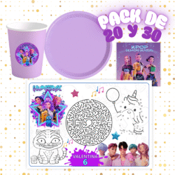 Pack decoración - Temática personalizable