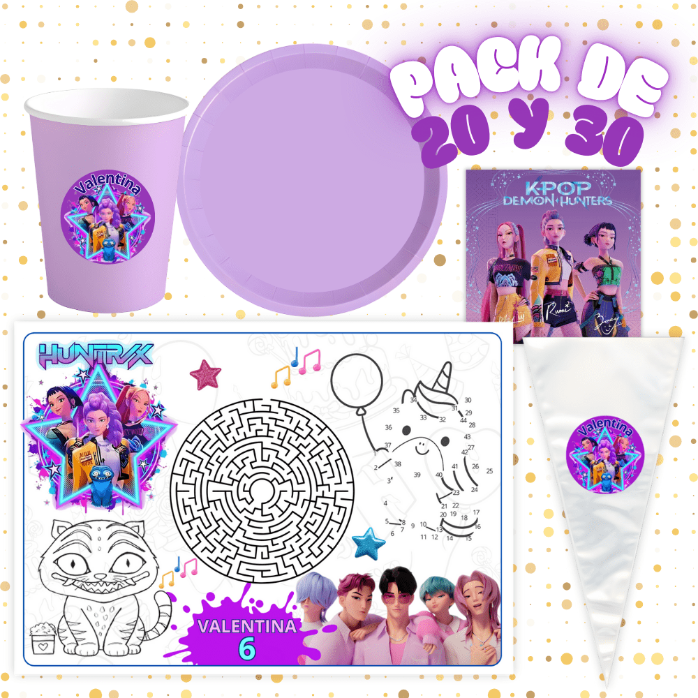 Pack celebración – Temática personalizable