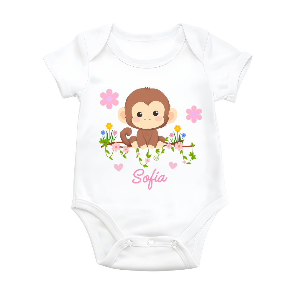 Body Monita personalizado (0-3 meses)