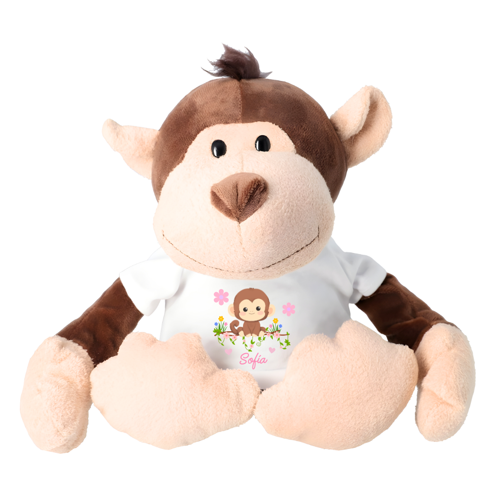 Peluche Monita personalizado