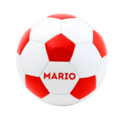 Balón de fútbol con nombre