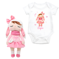 Regalo bebé Muñeca personalizado