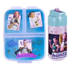 Conjunto fiambrera + botella K-POP