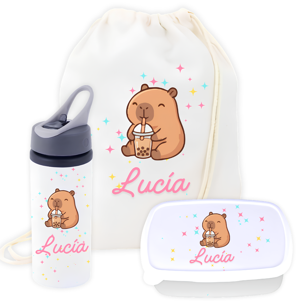 Pack con botella- Temática a elegir