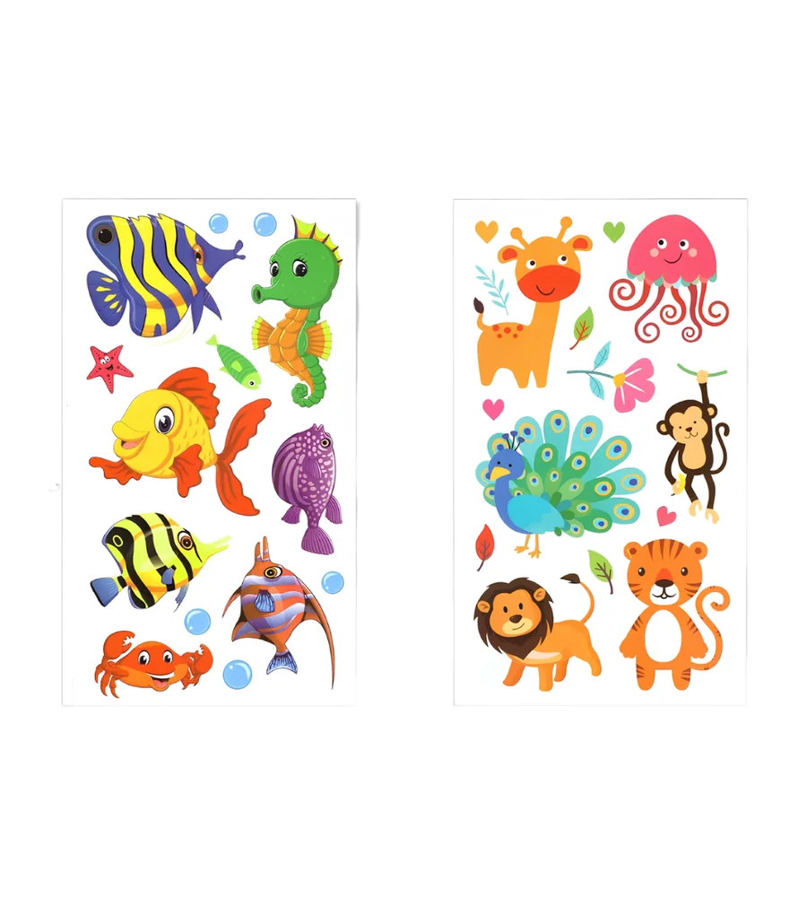 Calcomanías niños (diseños variados)