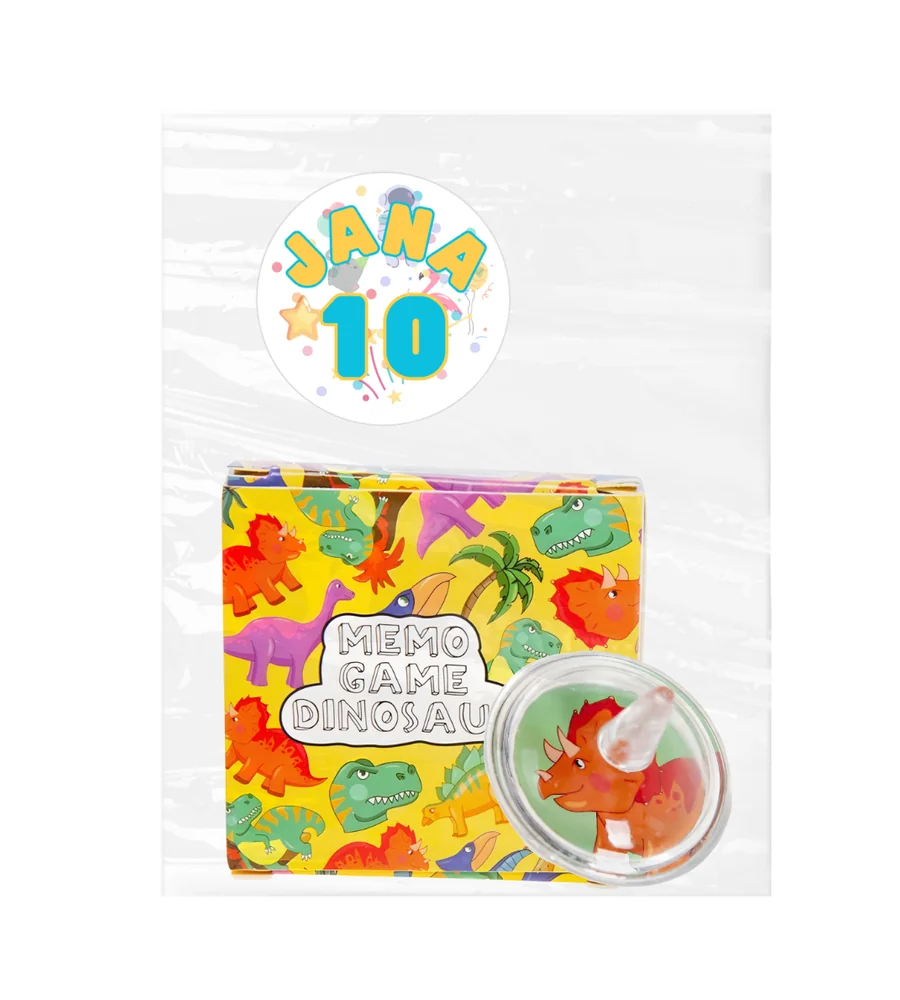 Pack juego de memoria Dinos