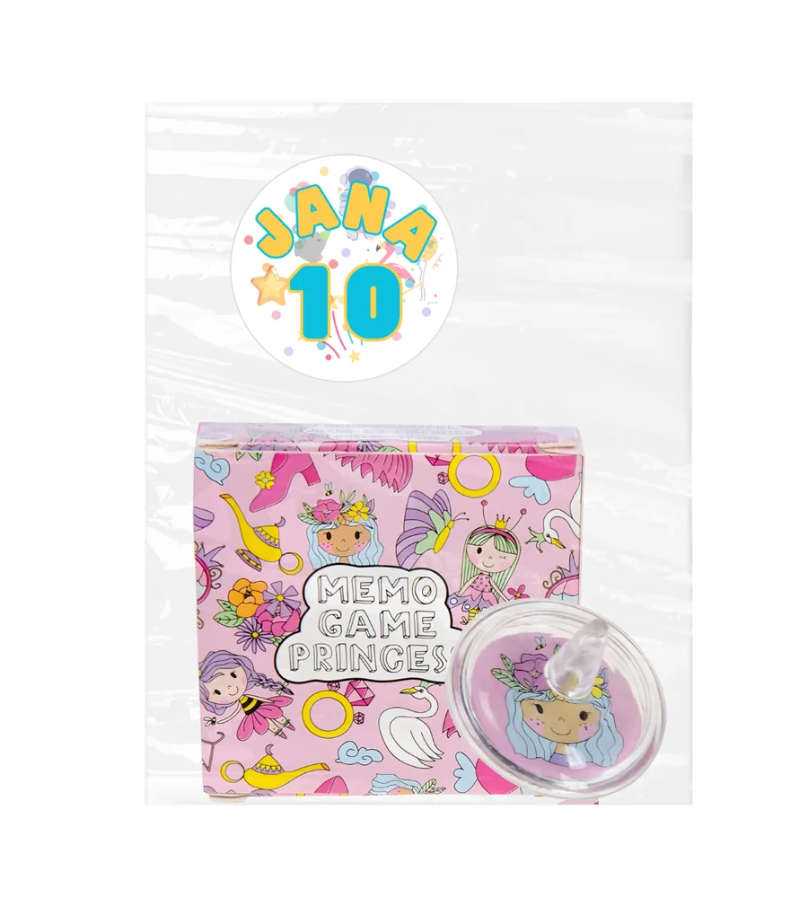 Pack juego de memoria Princesas