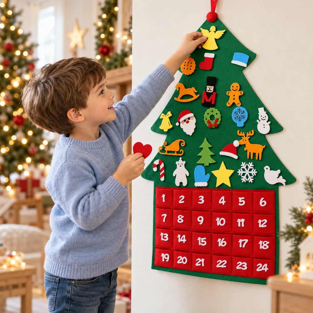 Calendario de adviento para decorar