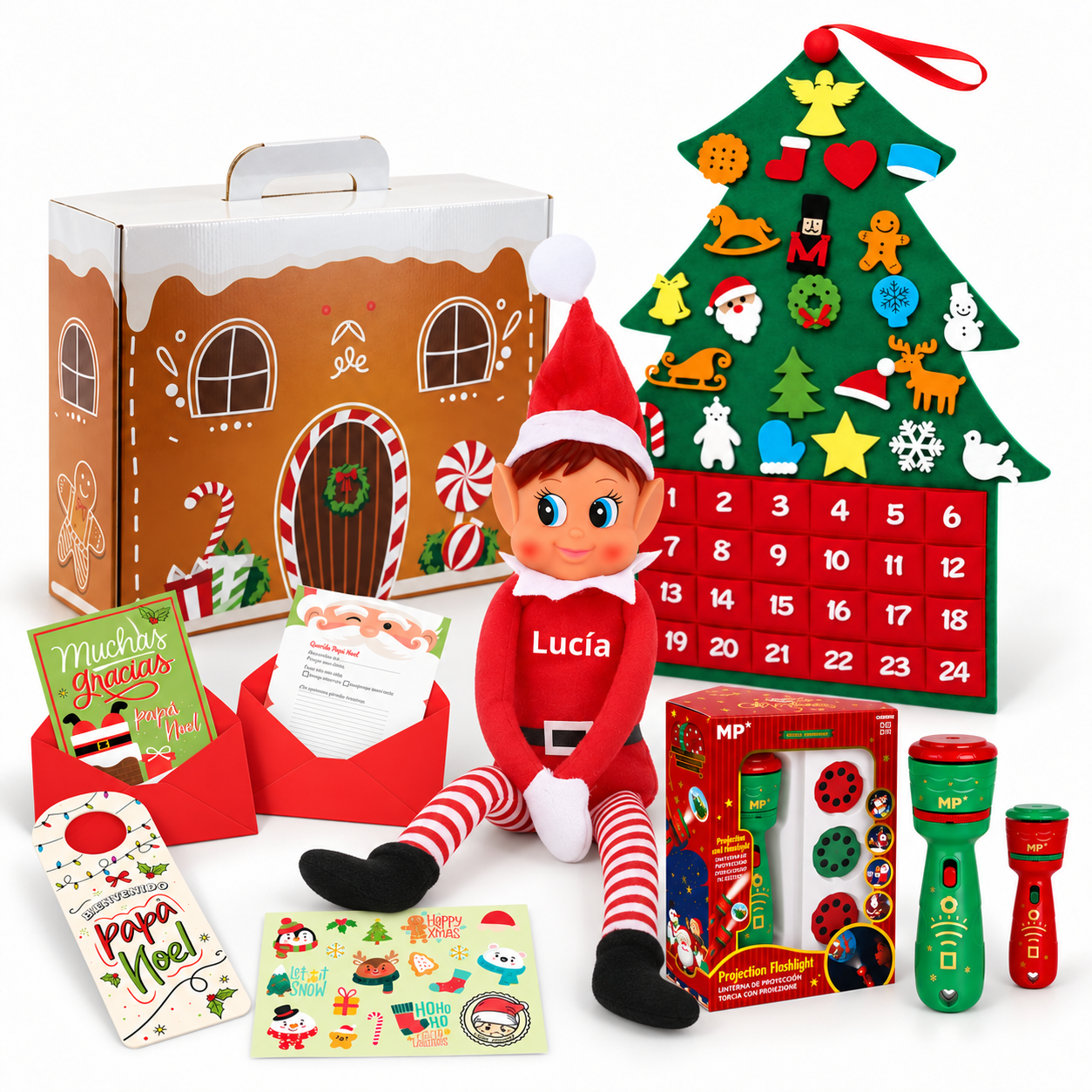 Caja “Bienvenida Navidad” + elfo/elfa (EDICIÓN LIMITADA)