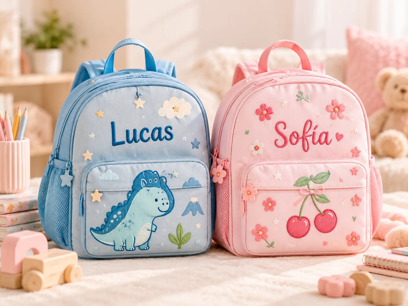 Mochilas y artículos personalizados para la vuelta al cole
