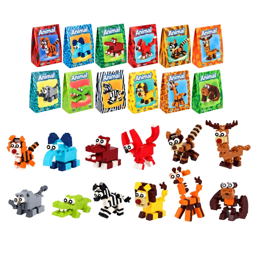 Juego construcción Animales